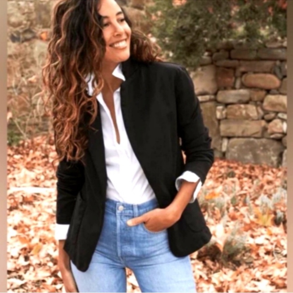Frank & Eileen Black Casual Blazer Jacket